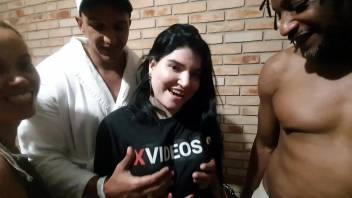 It heats up in the preview of the Carnival 2021 of Paty Bumbum with the Brazilian Actors of Xvideos. ( Actress Snow White - Ines Ventura - Fire Witch - El Toro De Oro
