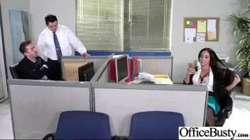Sex Tape In Office With Big Round Boobs Sexy Girl (selena santana) video-28